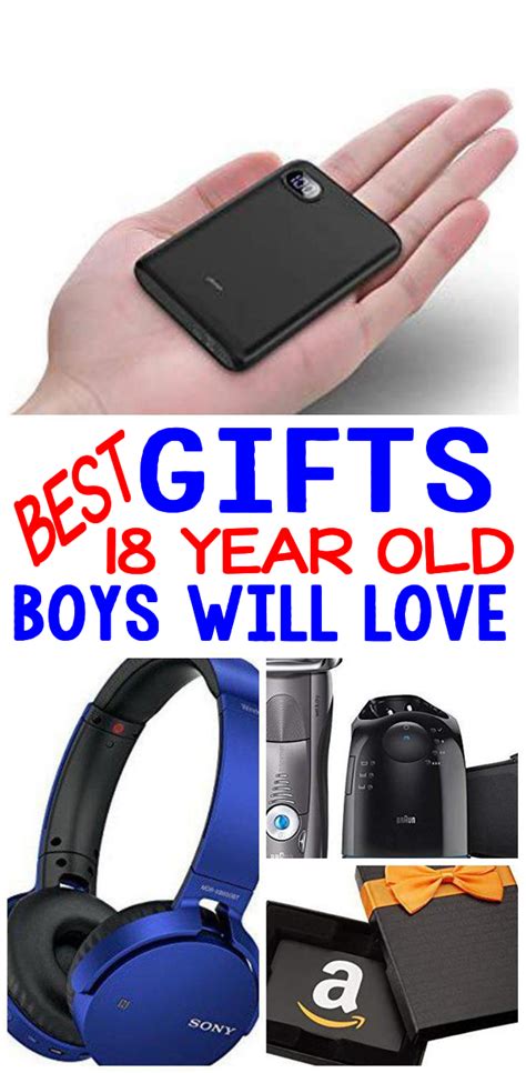 gifts for 18 yr old son|gifts for boy turning 18.